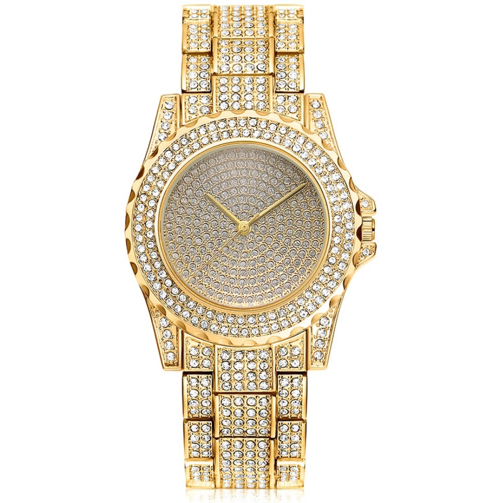 SOLD🎉Super BLING Iced Out Watch in Silver or Gold - Picture 6 of 8